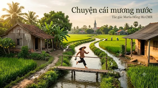 Chuyện cái mương nước - Tác giả: Maria Hồng Hà CMR